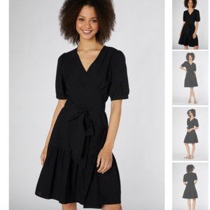 Princess Highway Black Cotton Madeline Dress, US 6